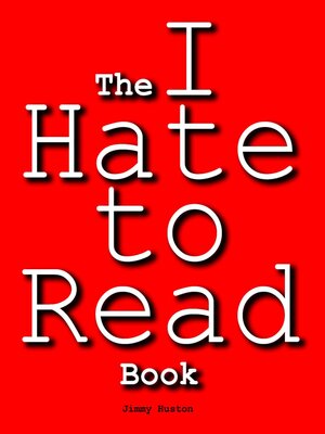 cover image of The I Hate to Read Book